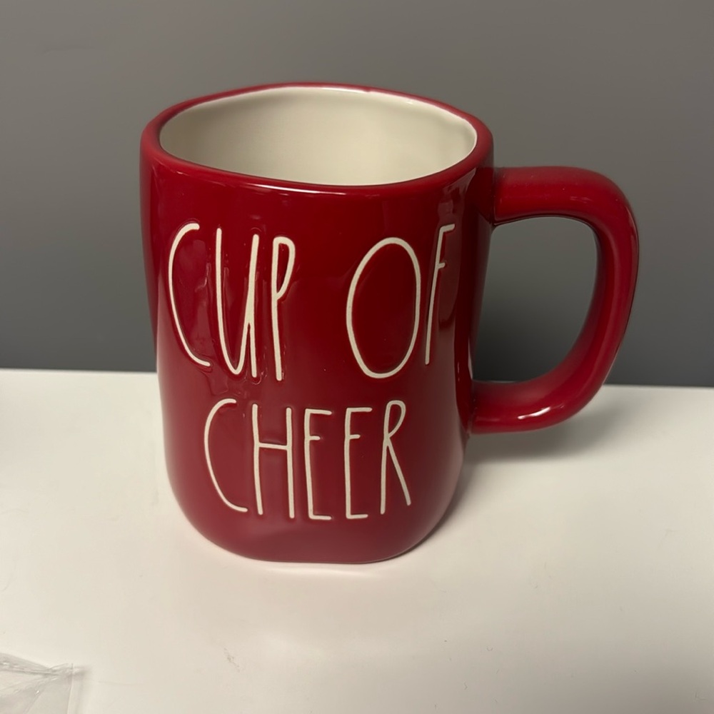 Rae Dunn cup of cheer mug new